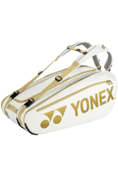 YONEX - NEW PRO RACKET BAG 02NNOEX (9PCS) - WHITE / GOLD