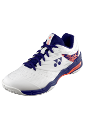 YONEX - POWER CUSHION SHB-57 UNISEX - WHITE / NEON ORANGE