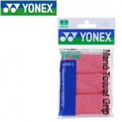 YONEX - AC403EX NANO TOWEL GRAP AC403-3 (3PACK) - RED