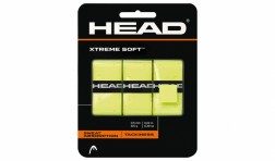 HEAD - XTREME SOFT OVERGRIP (3 GRIPS) - LIME