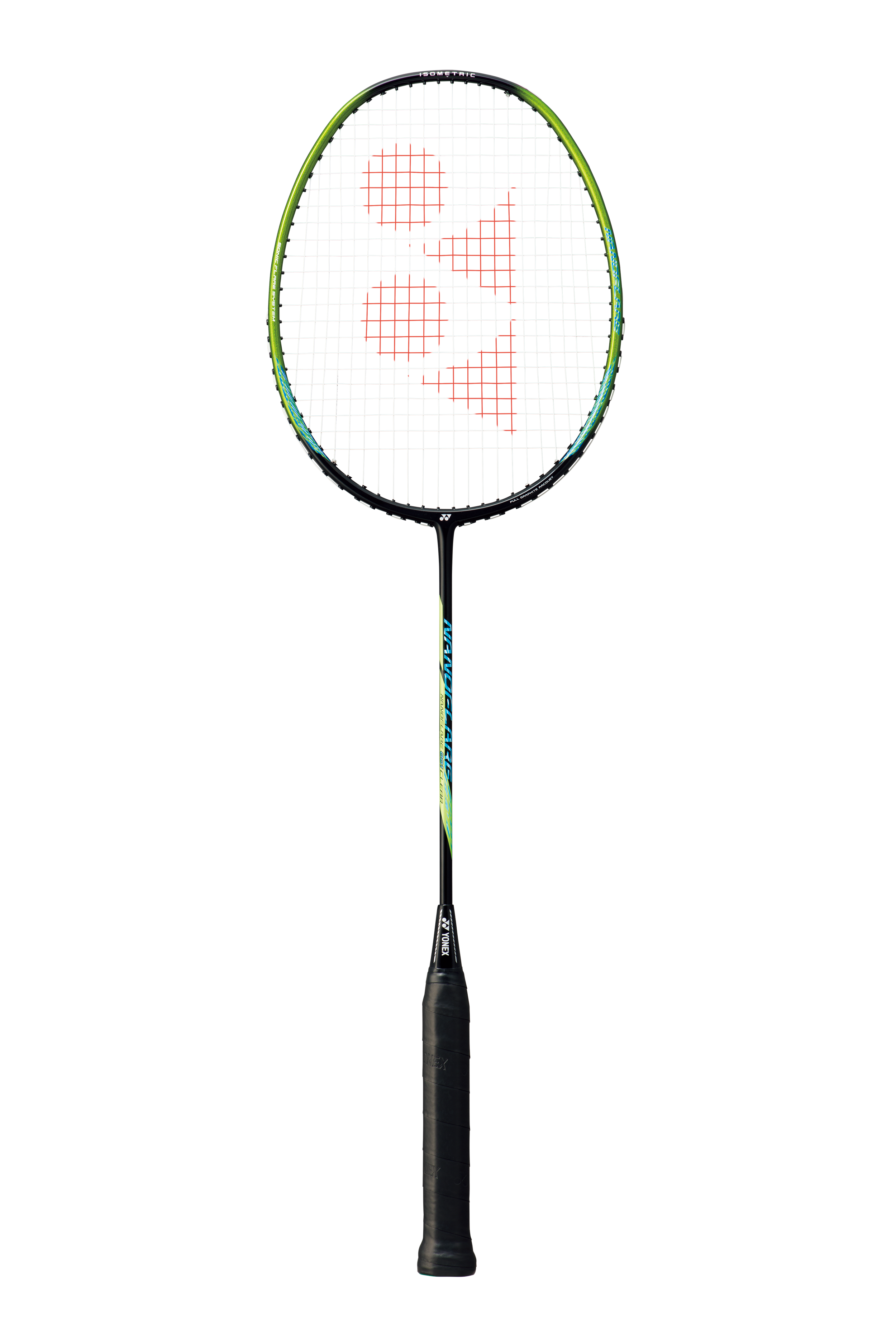 YONEX - NANOFLARE 001 CLEAR BADMINTON RACKET - BLACK / GREEN