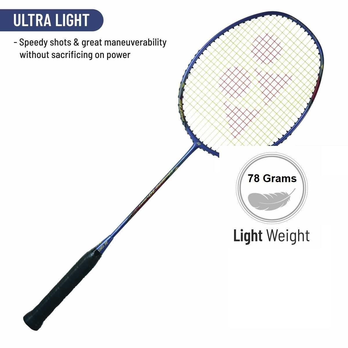 YONEX - NANORAY 70 LIGHT BADMINTON RACKET - DEEP PURPLE - EXCLUSIVE TO TG SPORTS