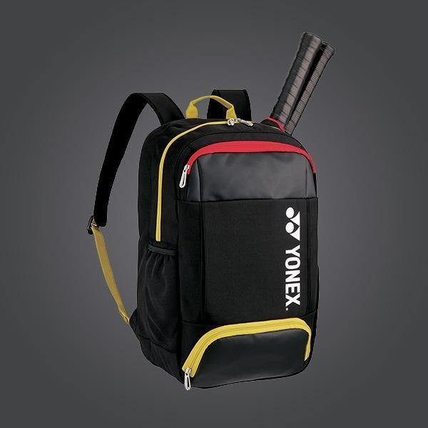 YONEX - ACTIVE BACKPACK 82012 S - BLACK / RED / YELLOW