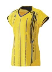 YONEX - WOMEN'S BADMINTON SHIRT YELLOW 20235EX - Euro M