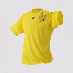 YONEX - LIN DAN LIMITED EDITION MEN'S T-SHIRT  - YELLOW - 16001EX - Euro XL