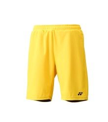 YONEX - MEN'S BADMINTON SHORTS YELLOW 15037EX - Euro L