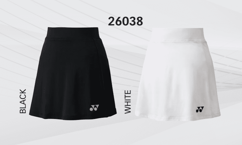 YONEX - WOMEN'S SKORT - BLACK - 26038EX - Euro M