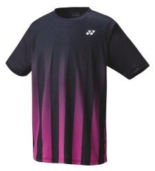 YONEX - MEN'S SHIRT - BLACK / PINK - 16435EX - Euro XS