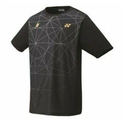 YONEX - LIN DAN LIMITED EDITION MEN'S SHIRT - BLACK / GOLD - 16436EX - Euro XXS