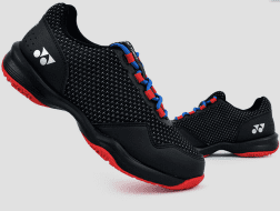 YONEX - POWER CUSHION SHB10-1EX OUTDOOR BADMINTON SHOES - BLACK / RED